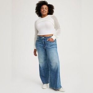 Torrid Baggy High-Rise Wide Leg Jean